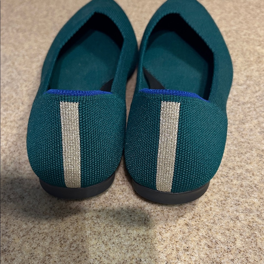 Rothy's Deep Green The Point II Flats - Picture 2 of 6